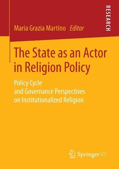 Produktbild: The State as an Actor in Religion Policy