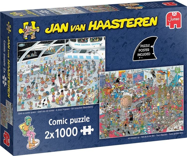 Produktbild: Jan van Hasteren - Puzzle 2 x 1000 Teile