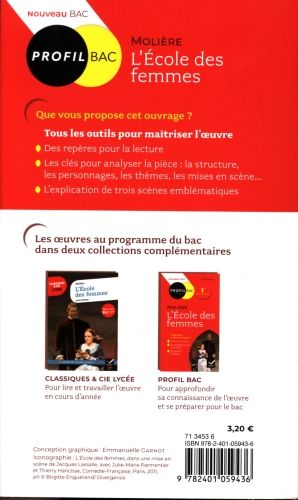 Produktbild: L'&eacute;cole des femmes, Moli&egrave;re