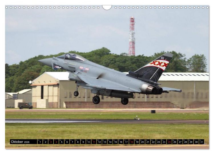 Produktbild: Augenblicke in der Luft: Eurofighter Typhoon (Wandkalender 2026 DIN A3 quer), CALVENDO Monatskalender