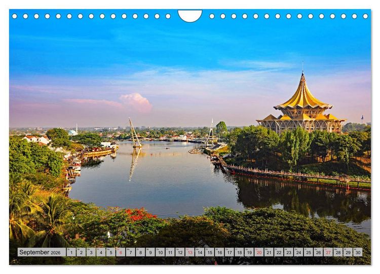 Produktbild: Malaysia-Impressionen (Wandkalender 2026 DIN A4 quer), CALVENDO Monatskalender
