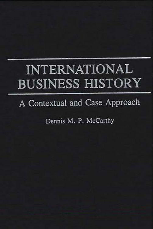 Produktbild: International Business History