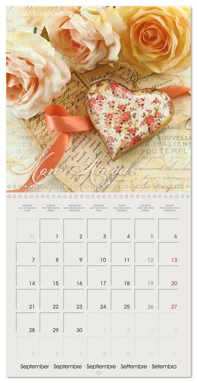 Produktbild: Special hearts in wonderful still lifes (Wall Calendar 2026 12 &times; 12 Inch) CALVENDO 12 Month Wall Calendar