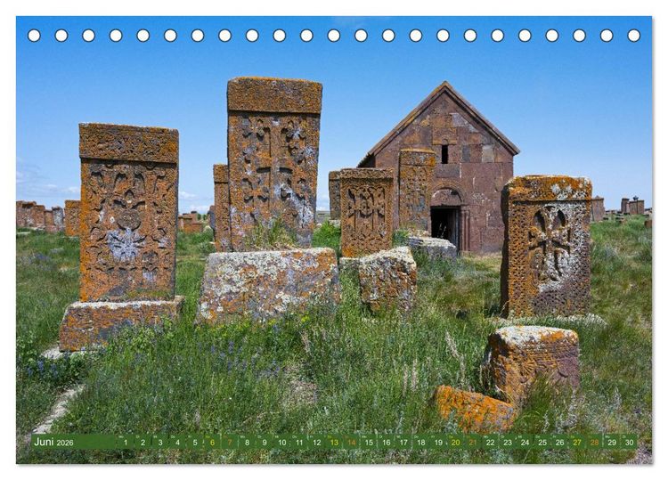 Produktbild: Armenien entdecken (Tischkalender 2026 DIN A5 quer), CALVENDO Monatskalender