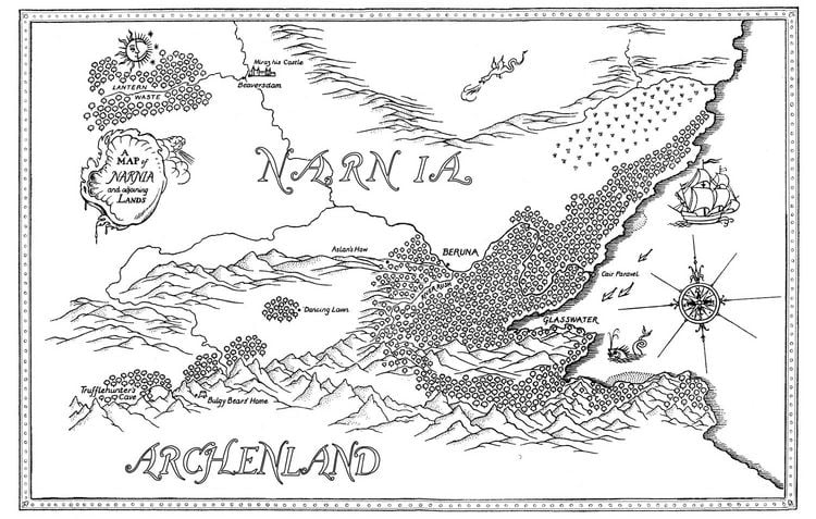 Produktbild: The Chronicles of Narnia Colouring Book