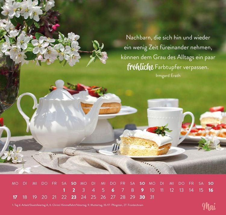 Produktbild: Wandkalender 2027: F&uuml;r nette Nachbarn
