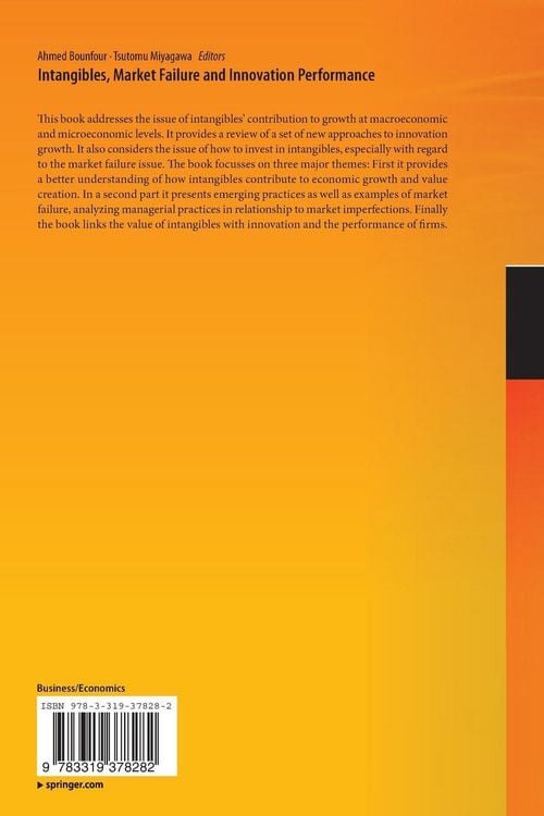 Produktbild: Intangibles, Market Failure and Innovation Performance