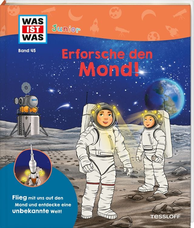 Produktbild: WAS IST WAS Junior Band 45 Erforsche den Mond!