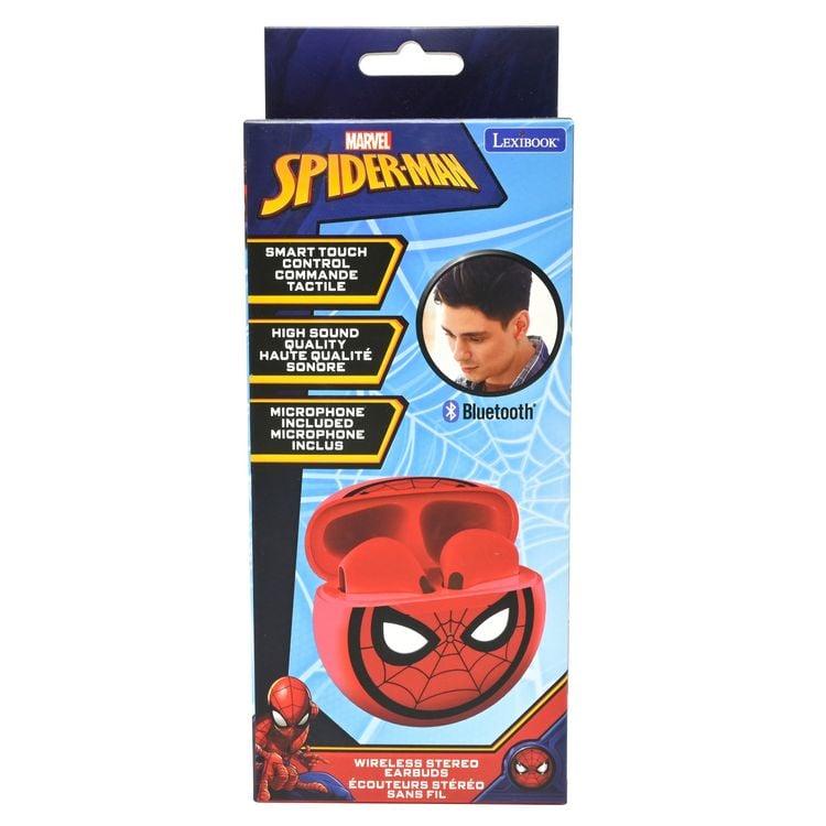 Produktbild: SpiderMan Bluetooth-Kopfh&ouml;rer mit Ladecase