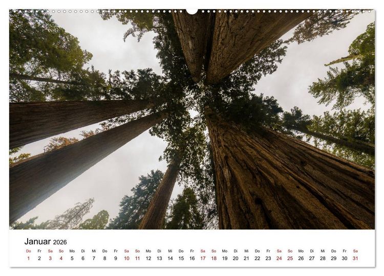 Produktbild: Naturparadiese zwischen Los Angeles und Las Vegas (Wandkalender 2026 DIN A2 quer), CALVENDO Monatskalender