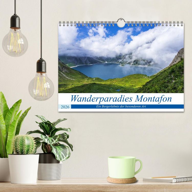 Produktbild: Wanderparadies Montafon (Wandkalender 2026 DIN A4 quer), CALVENDO Monatskalender