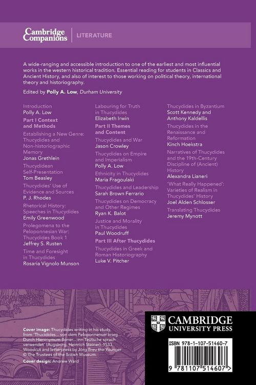 Produktbild: The Cambridge Companion to Thucydides