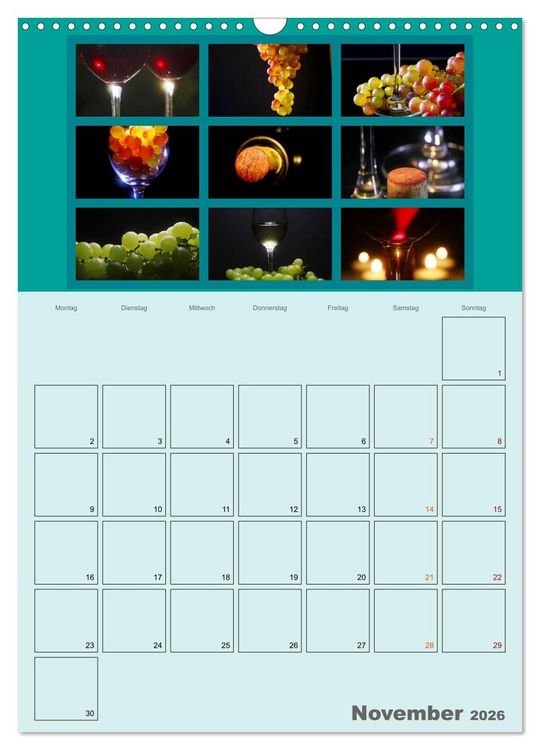 Produktbild: Food (Wandkalender 2026 DIN A3 hoch), CALVENDO Monatskalender