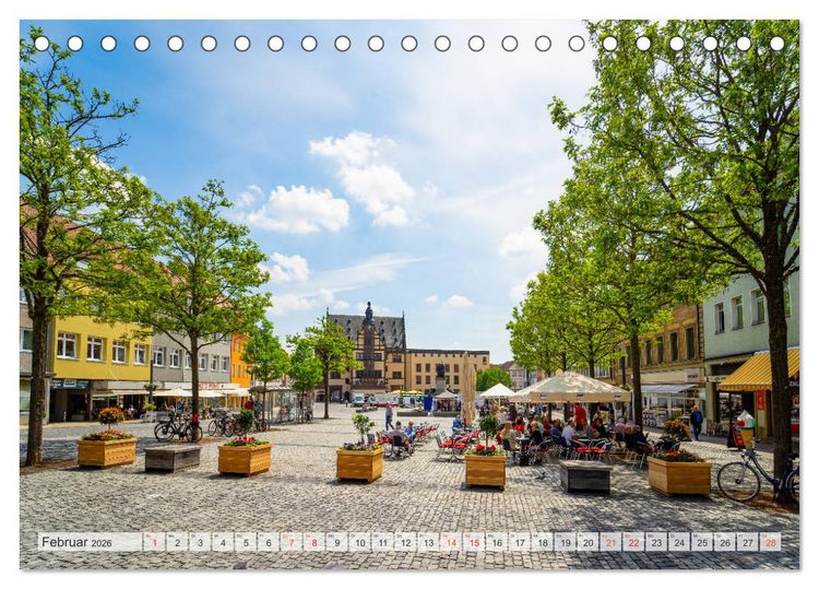 Produktbild: Schweinfurt Impressionen (Tischkalender 2026 DIN A5 quer), CALVENDO Monatskalender