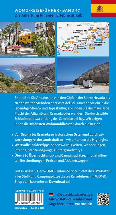 Produktbild: Entdeckertouren mit dem Wohnmobil Andalusien