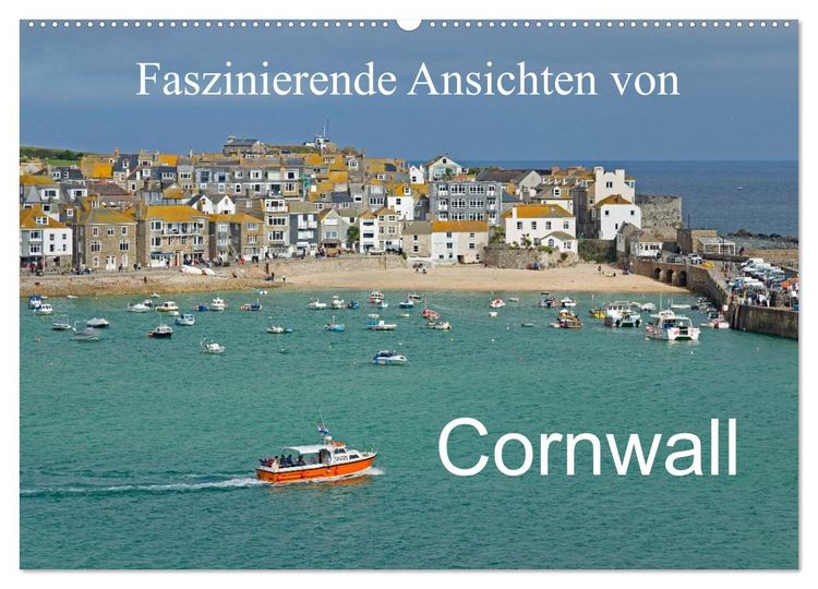 Produktbild: Faszinierende Ansichten von Cornwall (Wandkalender 2026 DIN A2 quer), CALVENDO Monatskalender