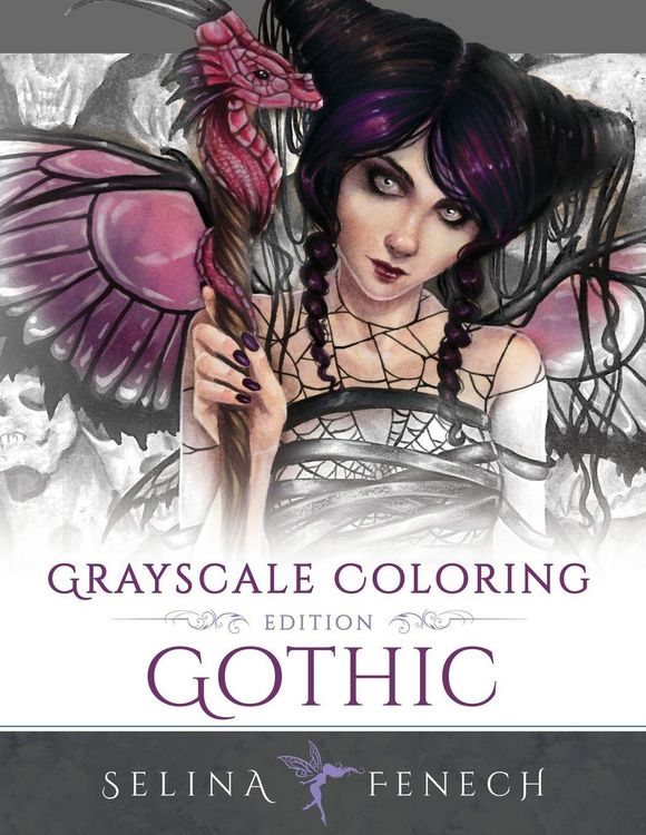 Produktbild: Gothic - Grayscale Edition Coloring Book