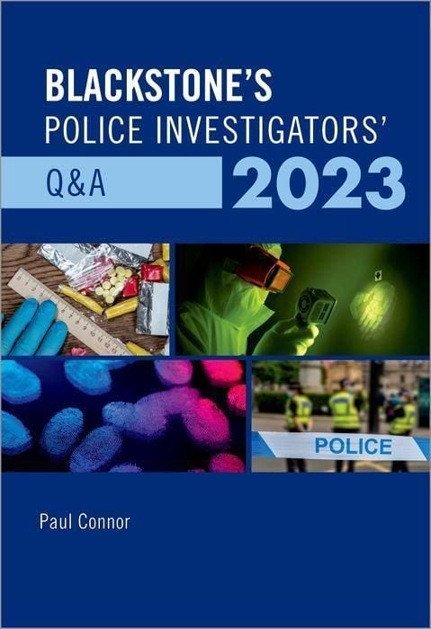 Produktbild: Blackstone's Police Investigators' Q&A 2023