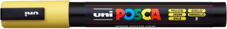 Produktbild: uni-ball Marker uni POSCA PC-5M gelb