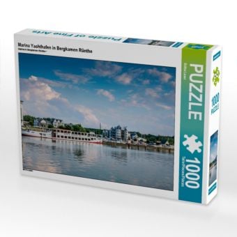 Produktbild: CALVENDO Puzzle Marina Yachthafen in Bergkamen R&uuml;nthe 1000 Teile Puzzle quer | 1000 Teile Lege-Gr&ouml;&szlig;e 64 &times; 48 cm Foto-Puzzle f&uuml;r gl&uuml;ckliche Stunden