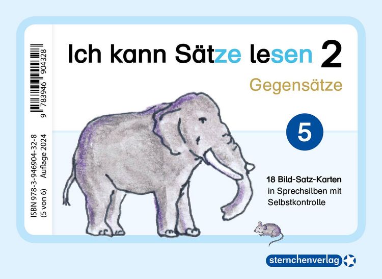 Produktbild: Ich kann S&auml;tze lesen Teil 2 in Sprechsilben mit Dana und Leander