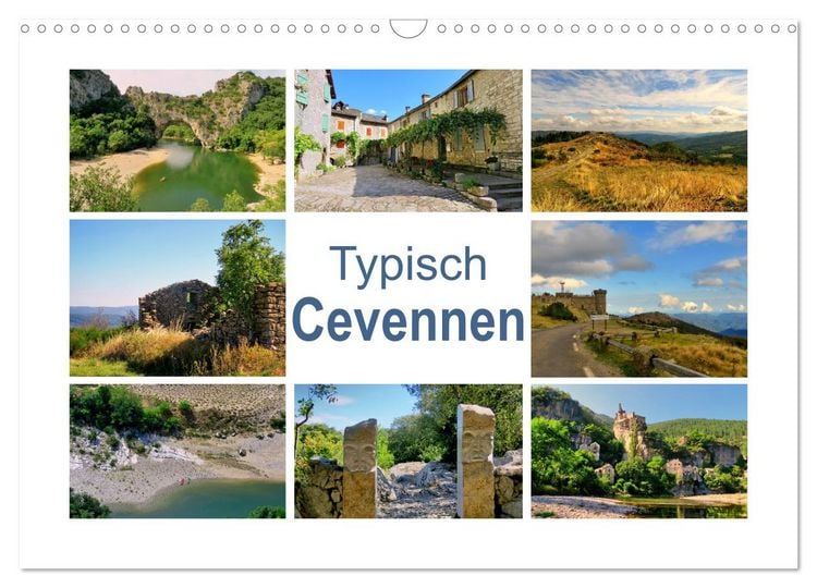 Produktbild: Typisch Cevennen (Wandkalender 2026 DIN A3 quer), CALVENDO Monatskalender