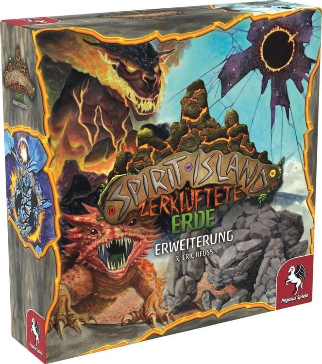 Produktbild: Pegasus 51898G - Spirit Island, Zerklüftete Erde, Erweiterung