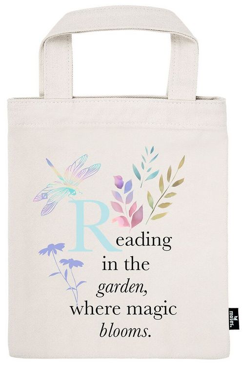 Produktbild: moses. libri_x B&uuml;chertasche Buchbl&uuml;te
