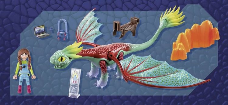 PLAYMOBIL 71083 - Dragons, Die 9 Welten - Feathers & Alex