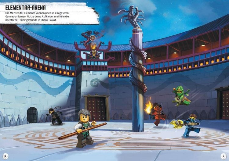 Produktbild: LEGO&reg; NINJAGO&reg; &ndash; Stickerspa&szlig;