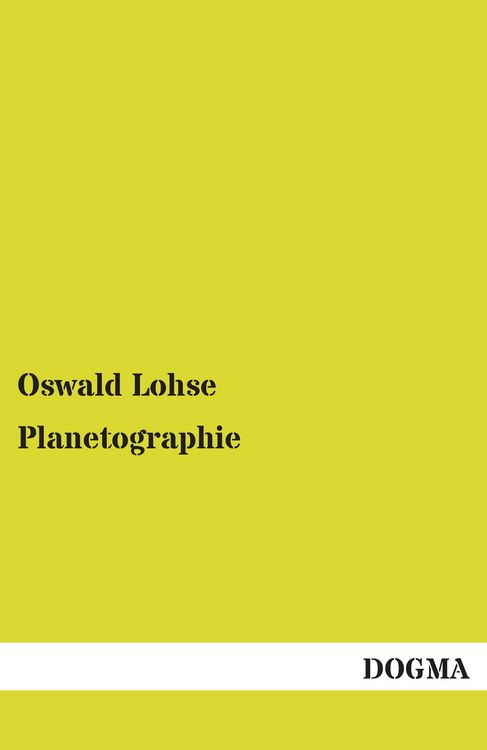 Produktbild: Planetographie