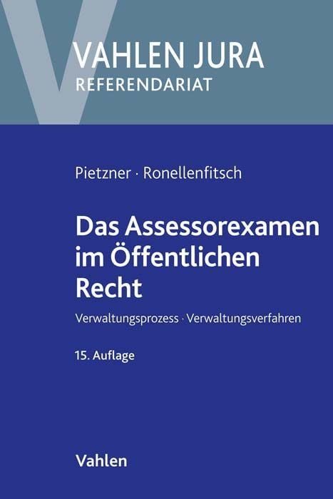 Produktbild: Das Assessorexamen im &Ouml;ffentlichen Recht