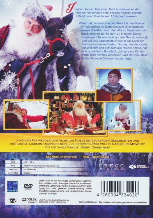 Nicolas Noel im Weihnachts-Wunderland von Dominique Jean