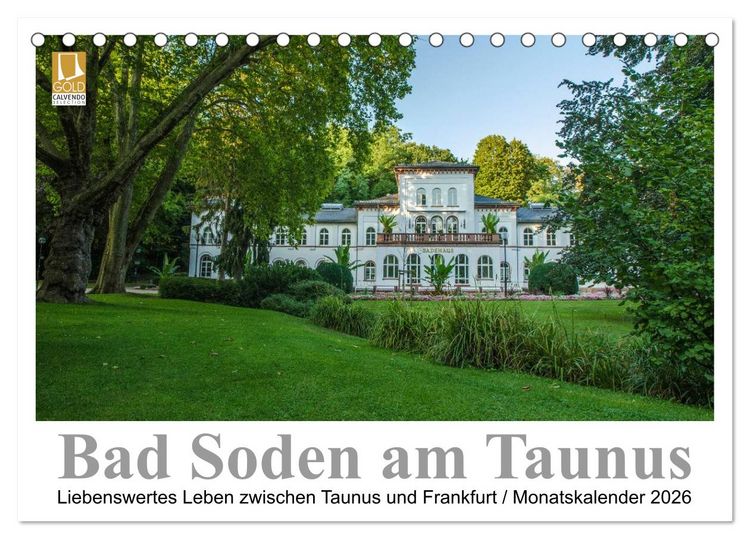 Produktbild: Bad Soden am Taunus (Tischkalender 2026 DIN A5 quer), CALVENDO Monatskalender