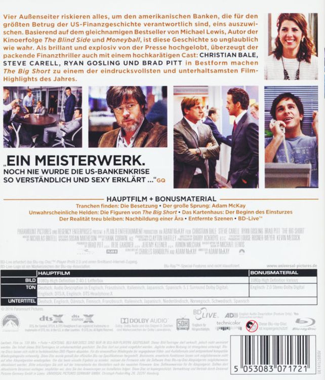 Produktbild: The Big Short