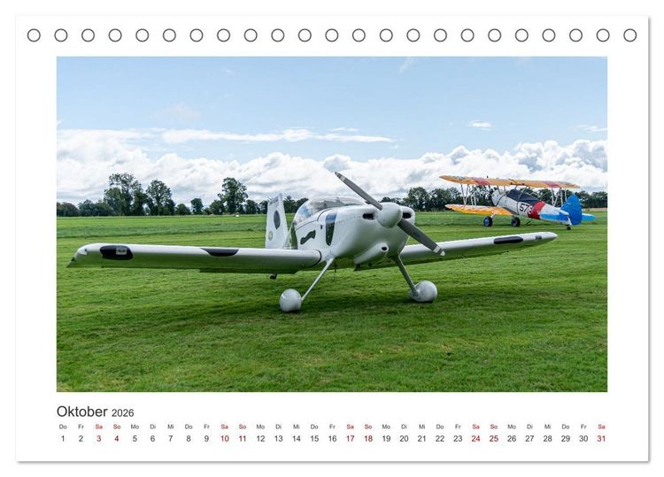 Produktbild: Helden der L&uuml;fte (Tischkalender 2026 DIN A5 quer), CALVENDO Monatskalender