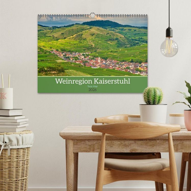 Produktbild: Weinregion Kaiserstuhl (Wandkalender 2026 DIN A3 quer), CALVENDO Monatskalender