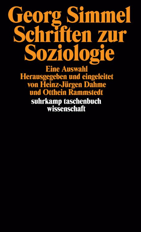 Produktbild: Schriften zur Soziologie