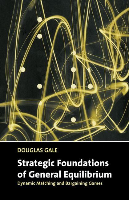 Produktbild: Strategic Foundations of General Equilibrium