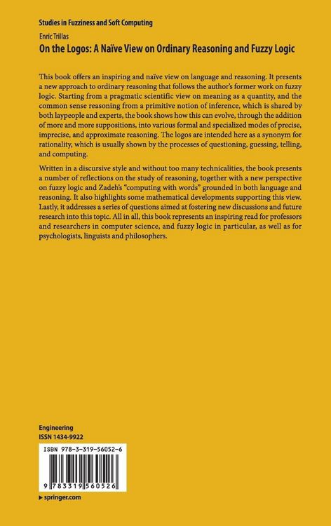 Produktbild: On the Logos: A Na&iuml;ve View on Ordinary Reasoning and Fuzzy Logic