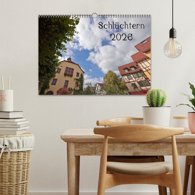 Produktbild: Schl&uuml;chtern 2026 (Wandkalender 2026 DIN A3 quer), CALVENDO Monatskalender