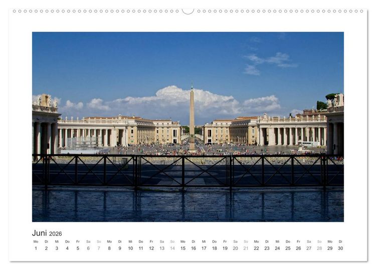 Produktbild: Rom - Roma (Wandkalender 2026 DIN A2 quer), CALVENDO Monatskalender