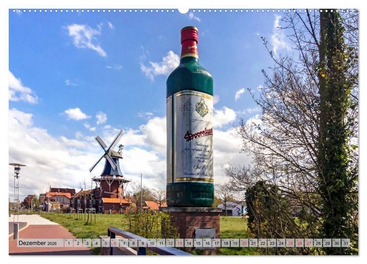 Produktbild: Norden-Norddeich. Maritime Orte mit Flair (hochwertiger Premium Wandkalender 2026 DIN A2 quer), Kunstdruck in Hochglanz
