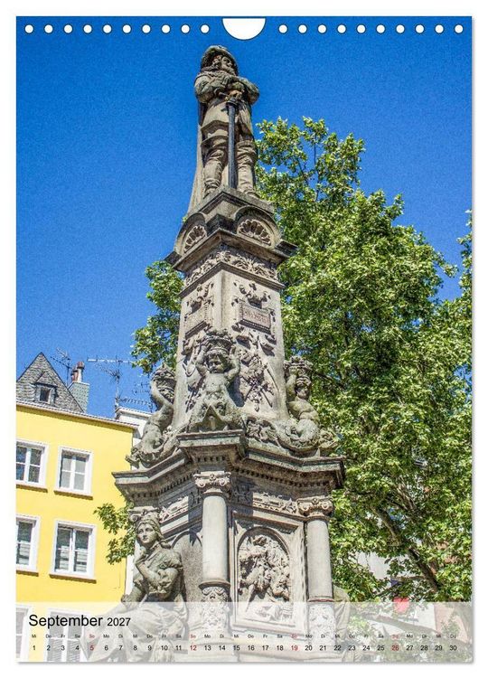 Produktbild: Geschichtstr&auml;chtiges K&ouml;ln (Wandkalender 2027 DIN A4 hoch), CALVENDO Monatskalender