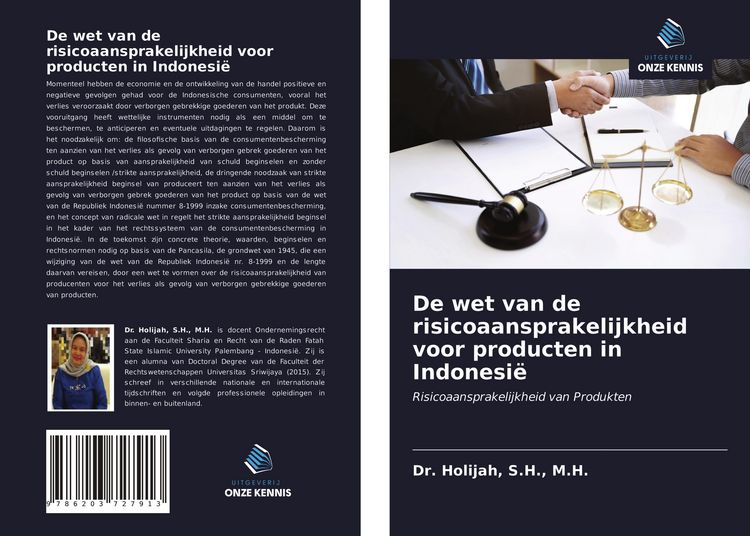 Produktbild: De wet van de risicoaansprakelijkheid voor producten in Indonesi&euml;