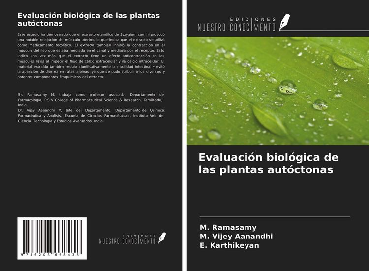 Produktbild: Evaluaci&oacute;n biol&oacute;gica de las plantas aut&oacute;ctonas