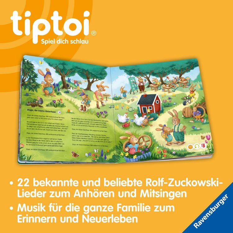 Produktbild: tiptoi&reg; Liederb&uuml;cher - Rolf Zuckowskis Liederwelt