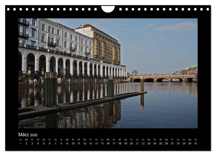 Produktbild: Hamburg - Impressionen (Wandkalender 2026 DIN A4 quer), CALVENDO Monatskalender