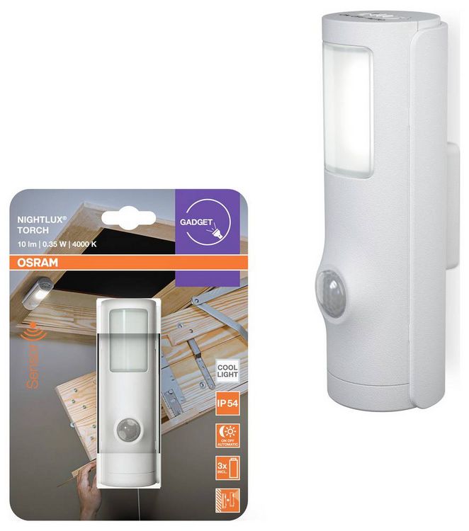 Produktbild: OSRAM HOMELIGHTING Nightlux Torch White 4099854531231 LED-Nachtlicht mit Taschenlampe