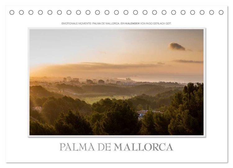 Produktbild: Emotionale Momente: Palma de Mallorca (Tischkalender 2026 DIN A5 quer), CALVENDO Monatskalender